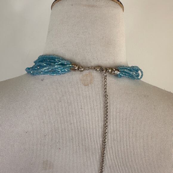 Princy Jessica Simpson Black Beaded Halter Dress Size Small - Picture 4 of 9